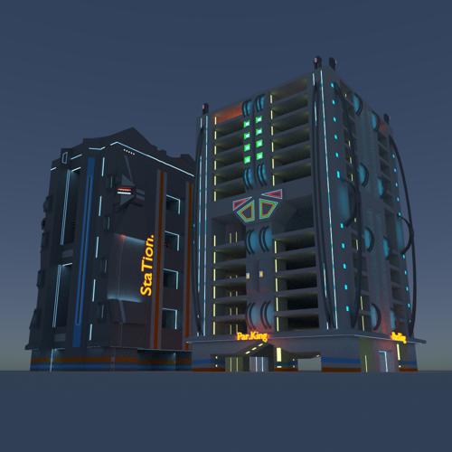 Scifi Building 49 and 50 preview image